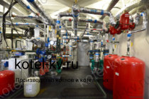 Котельный зал в блочно модульной котельной 400 кВт