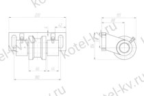 Ролик прижимной ТШПМ чертеж